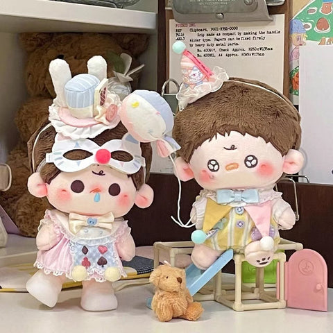 ［ぬい服］10cm 無属性 ぬいぐるみ用 お洋服【马戏团】
