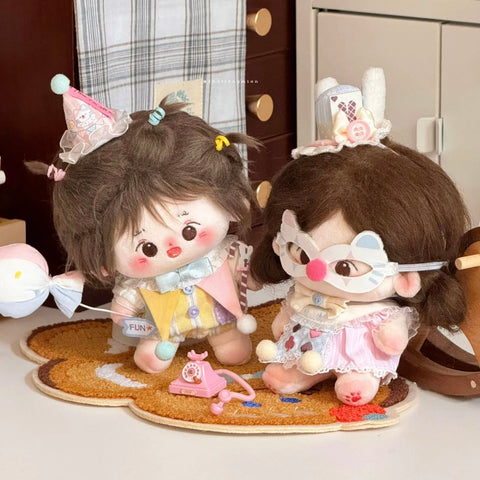 ［ぬい服］10cm 無属性 ぬいぐるみ用 お洋服【马戏团】