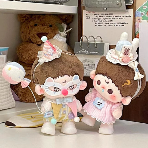 ［ぬい服］10cm 無属性 ぬいぐるみ用 お洋服【马戏团】