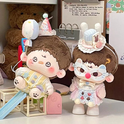 ［ぬい服］10cm 無属性 ぬいぐるみ用 お洋服【马戏团】