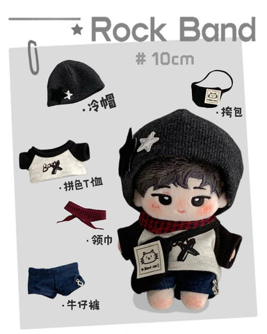 【受注予約】［ぬい服］10cm 無属性 ぬいぐるみ用 お洋服【摇滚】