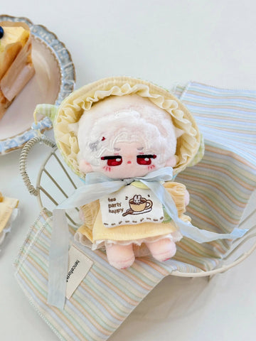 ［ぬい服］10cm 無属性 ぬいぐるみ用 お洋服【茶壶】