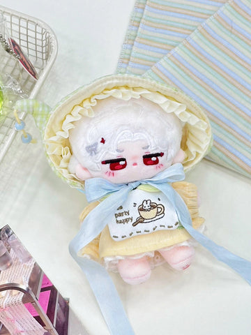 ［ぬい服］10cm 無属性 ぬいぐるみ用 お洋服【茶壶】