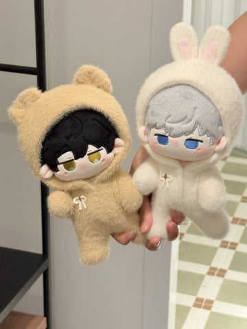 【受注予約】［ぬい服］20cm 無属性 ぬいぐるみ用服【连体】