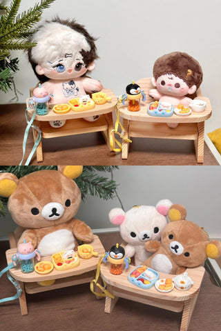 【受注予約】［ぬい小物］10/15/20cm 無属性 ぬいぐるみ用 ベビーチェア【座椅】