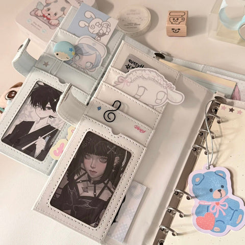 【受注予約】［推し活グッズ］オリジナル 手帳 バインダー a6per【IDR6DM】