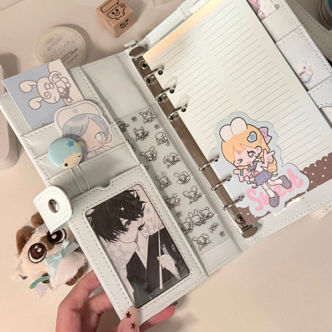 【受注予約】［推し活グッズ］オリジナル 手帳 バインダー a6per【IDR6DM】