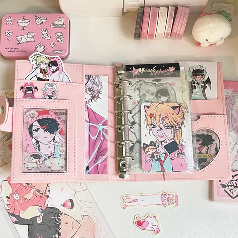 【受注予約】［推し活グッズ］オリジナル 手帳 バインダー a7【HTY31P】