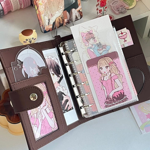 【受注予約】［推し活グッズ］オリジナル 手帳 バインダー a7【HTY31P】