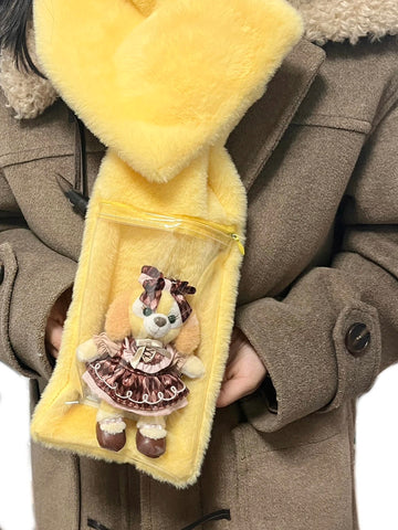 ［推し活グッズ］10cm 無属性 ぬいぐるみ用 痛マフラー【SLL3MI】