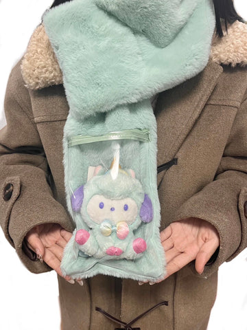 ［推し活グッズ］10cm 無属性 ぬいぐるみ用 痛マフラー【SLL3MI】