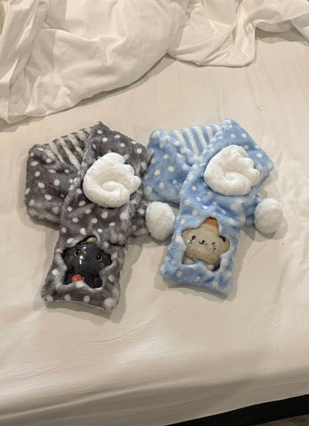 【受注予約】［推し活グッズ］10cm 無属性 ぬいぐるみ用 痛マフラー【P2U6HO】