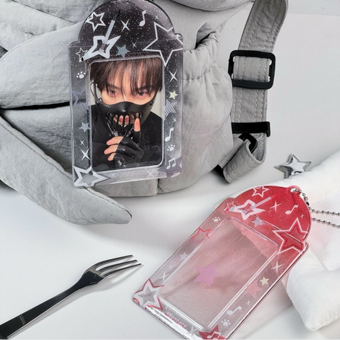 ［推し活グッズ］PVC トレーディングカード用ホルダー【6ES56P】