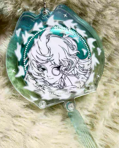 ［推し活グッズ］缶バッジ アクリルフレーム 58/75mm【7KOK7N】