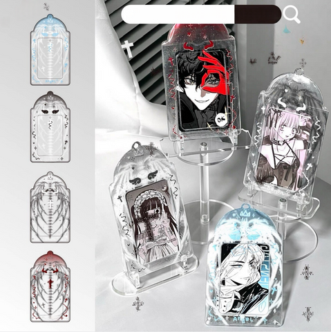 ［推し活グッズ］PVC トレーディングカード用ホルダー【HM08C3】