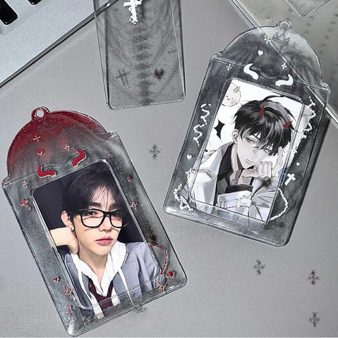 ［推し活グッズ］PVC トレーディングカード用ホルダー【HM08C3】