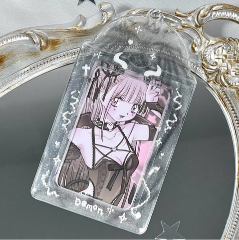 ［推し活グッズ］PVC トレーディングカード用ホルダー【HM08C3】