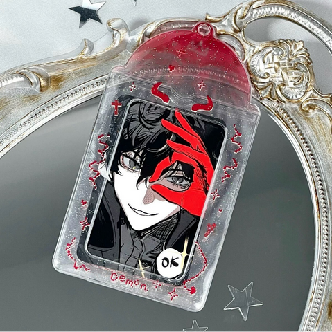 ［推し活グッズ］PVC トレーディングカード用ホルダー【HM08C3】