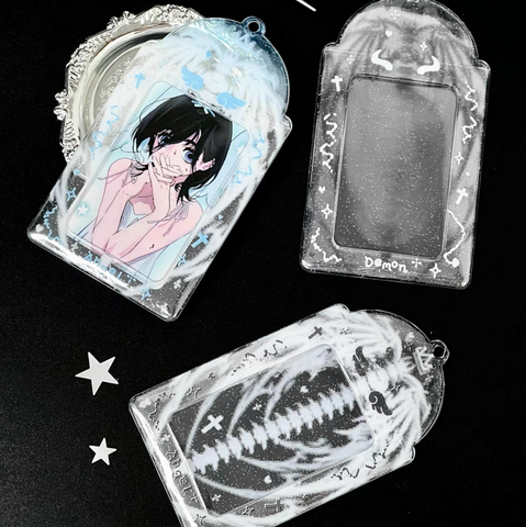 ［推し活グッズ］PVC トレーディングカード用ホルダー【HM08C3】