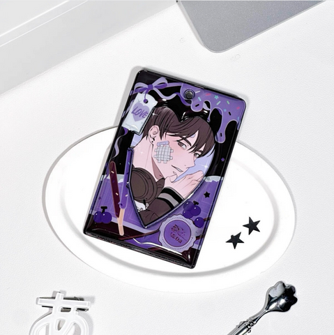［推し活グッズ］PVC トレーディングカード用ホルダー【87W9TO】