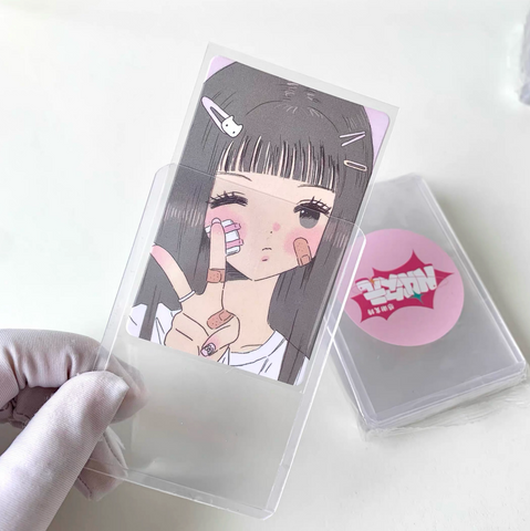 ［推し活グッズ］PVC トレーディングカード用ホルダー【87W9TO】