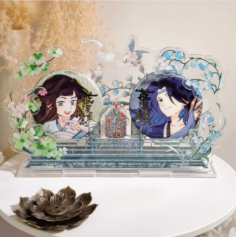 ［推し活グッズ］缶バッジ アクリルフレーム【FKMUS8】