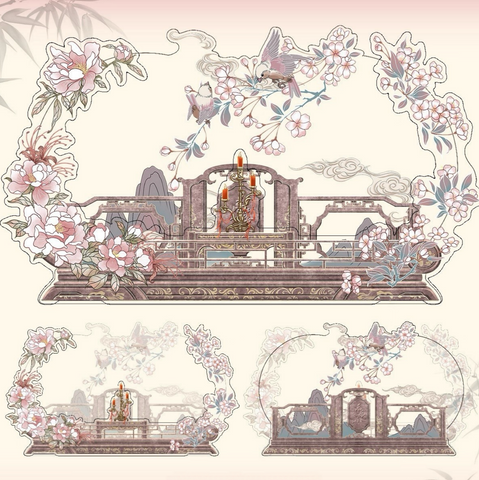 ［推し活グッズ］缶バッジ アクリルフレーム【FKMUS8】