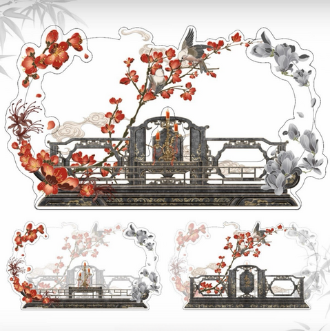 ［推し活グッズ］缶バッジ アクリルフレーム【FKMUS8】