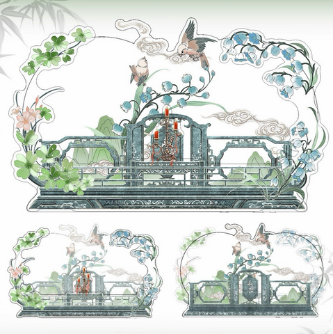 ［推し活グッズ］缶バッジ アクリルフレーム【FKMUS8】