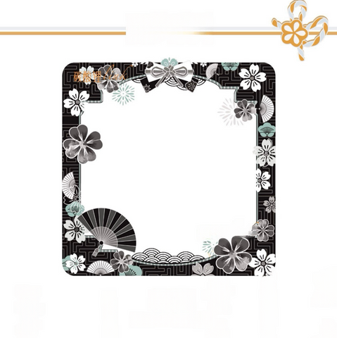 ［推し活グッズ］缶バッジ アクリルフレーム 58/75mm【8SAOX6】