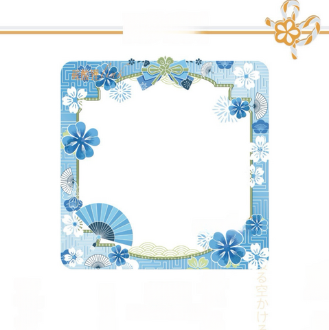 ［推し活グッズ］缶バッジ アクリルフレーム 58/75mm【8SAOX6】