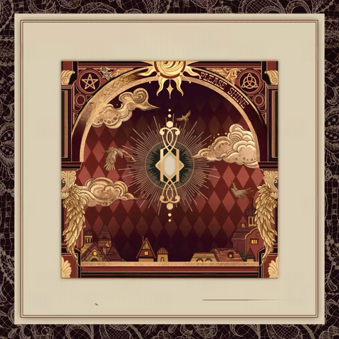 ［推し活グッズ］缶バッジ アクリルフレーム 75mm【53UT1Z】