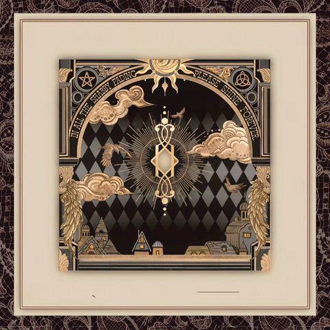 ［推し活グッズ］缶バッジ アクリルフレーム 75mm【53UT1Z】