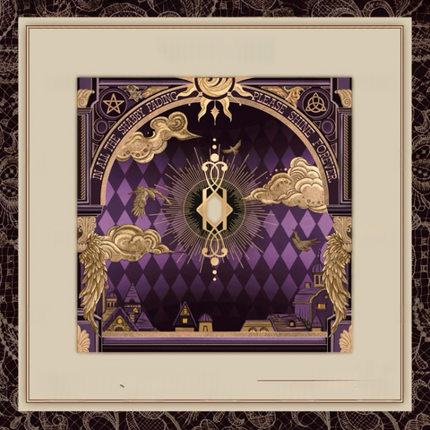 ［推し活グッズ］缶バッジ アクリルフレーム 75mm【53UT1Z】