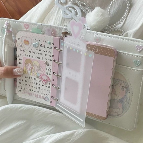 ［推し活グッズ］オリジナル 手帳 バインダー M5【HE6SQ1】