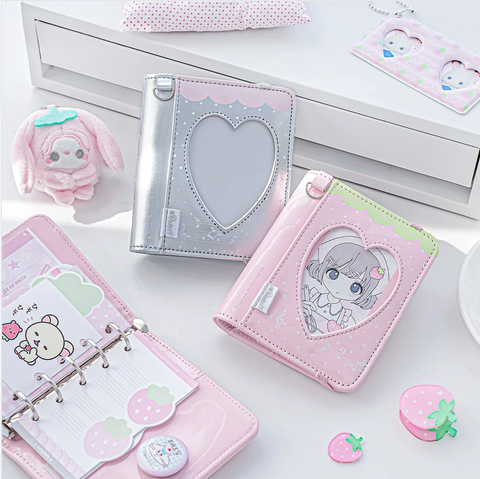 ［推し活グッズ］オリジナル 手帳 バインダー M5【28FRZP】