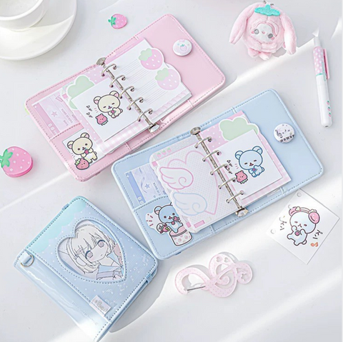 ［推し活グッズ］オリジナル 手帳 バインダー M5【28FRZP】