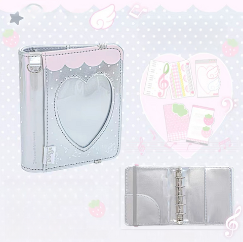 ［推し活グッズ］オリジナル 手帳 バインダー M5【28FRZP】