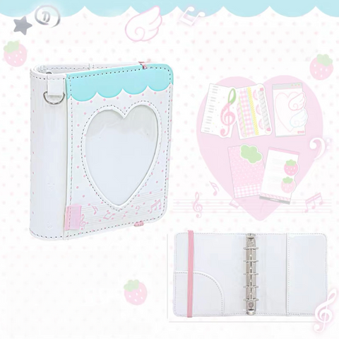 ［推し活グッズ］オリジナル 手帳 バインダー M5【28FRZP】