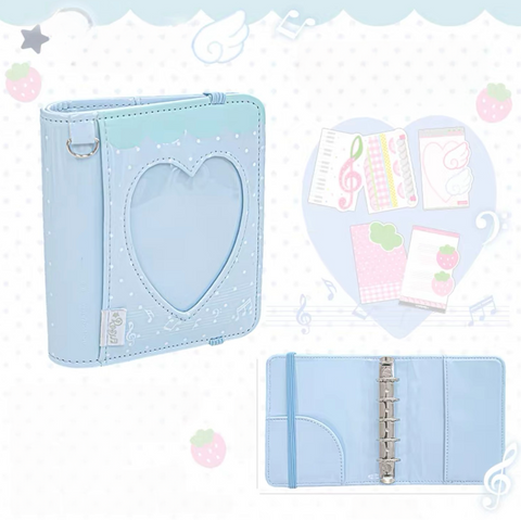 ［推し活グッズ］オリジナル 手帳 バインダー M5【28FRZP】