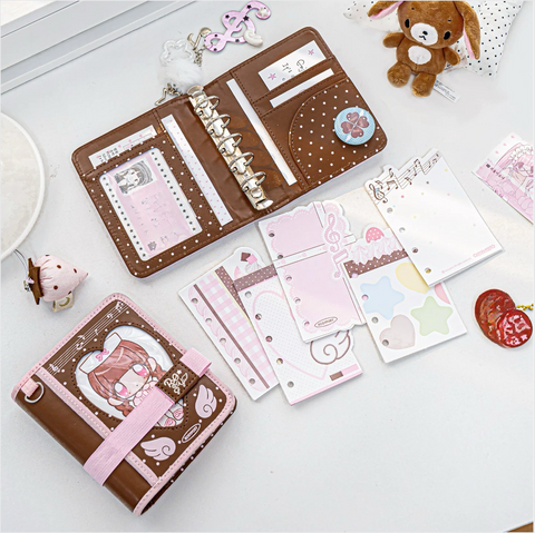 ［推し活グッズ］オリジナル 手帳 バインダー M5【48VANG】