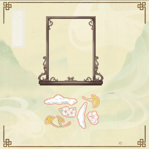 ［推し活グッズ］アクリル 背景 スタンド【MMC5CY】