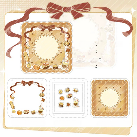 ［推し活グッズ］コースター 缶バッジ アクリルフレーム+パーツ セット【M5KLGJ】