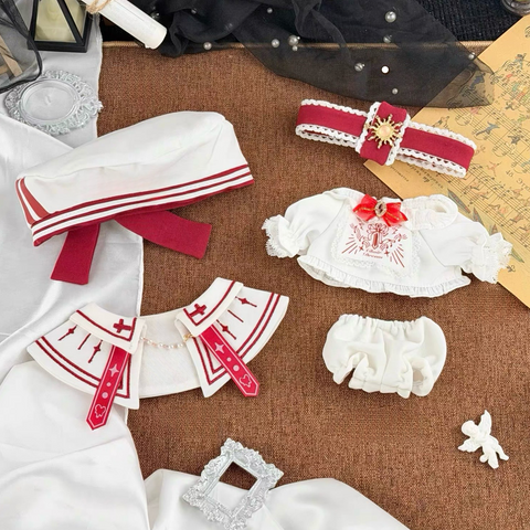 ［ぬい服］20cm 無属性 ぬいぐるみ用 お洋服【唱诗班】