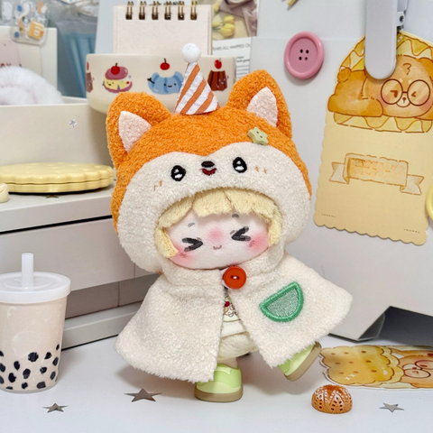 ［ぬい服］10cm 無属性 ぬいぐるみ用 お洋服【动物】