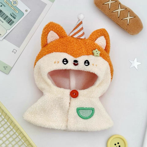 ［ぬい服］10cm 無属性 ぬいぐるみ用 お洋服【动物】