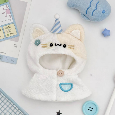 ［ぬい服］10cm 無属性 ぬいぐるみ用 お洋服【动物】