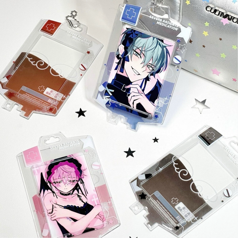 ［推し活グッズ］PVC トレーディングカード用ホルダー【4H1EIT】
