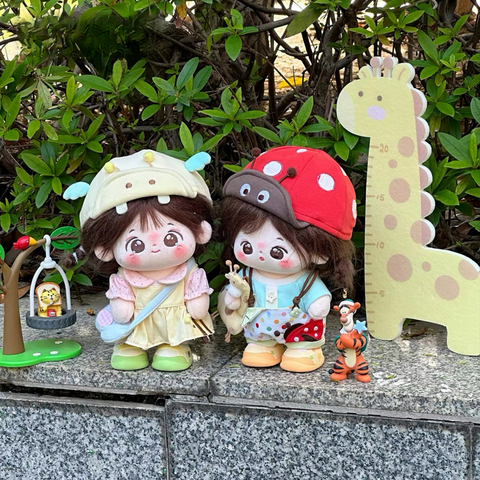 ［ぬい服］20cm 無属性 ぬいぐるみ用 お洋服【动物园】