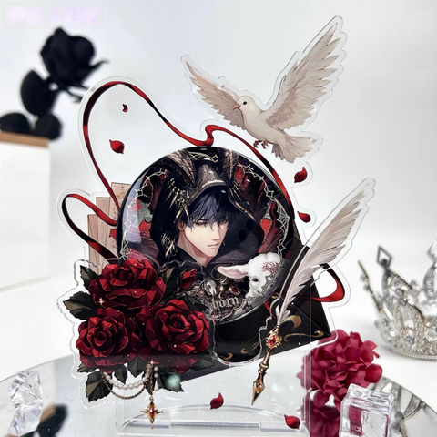 ［推し活グッズ］缶バッジ用アクリルススタンド【NVLQ7T】